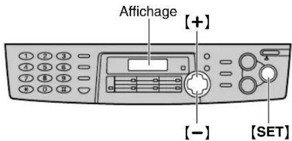 PANASONIC KXFLB750BL - Réglage du volume - 1