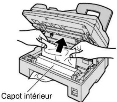 PANASONIC KXFLB750BL - Bourrage du papier d'enregistrement - 4
