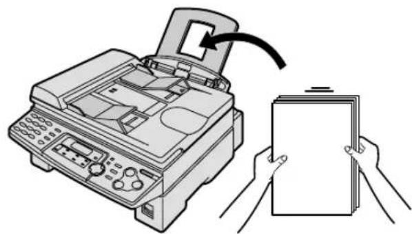 PANASONIC KXFLB750BL - Ajout de papier - 1