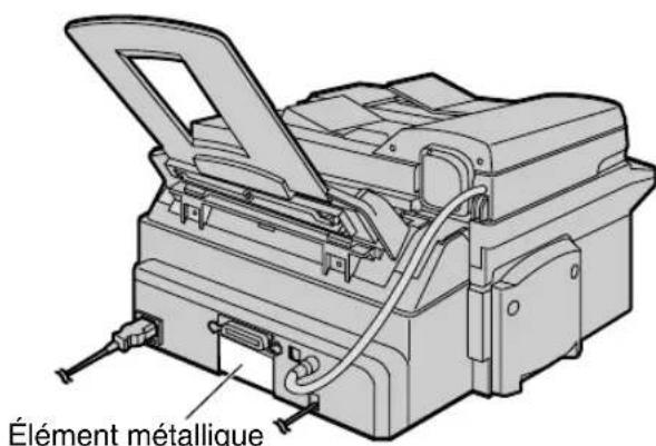 PANASONIC KXFLB750BL - Electricité statique - 1