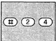 PANASONIC KXF2710 - Réglage de la réception sélective - 3