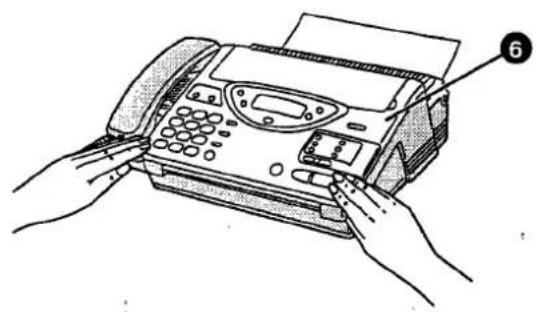 PANASONIC KXF2710 - Suppression d'un bourrage de papier thermique - 2