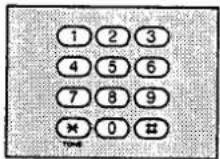 PANASONIC KXF2710 - Programmation du mot de passe de la boîte aux lettres - 3