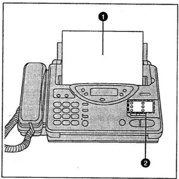 PANASONIC KXF2710 - Utilisation de la numérotation par touche unique : - 1