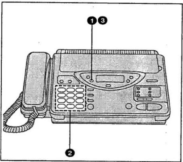 PANASONIC KXF2710 - Lecture des messages enregistrés dans la boîte aux lettres - 2
