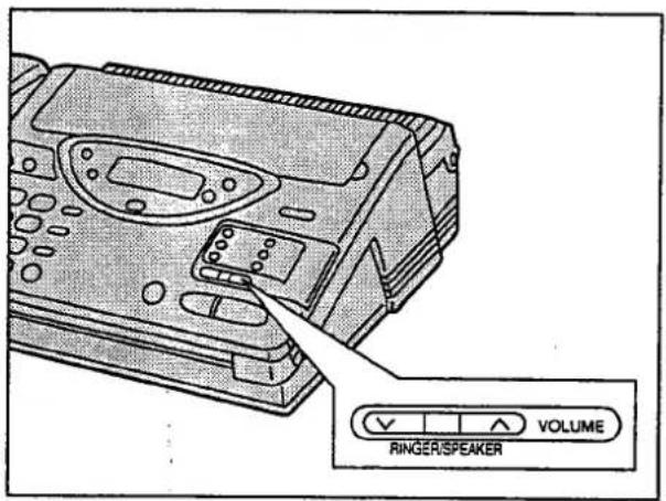 PANASONIC KXF2710 - Réglage des volumes - 1