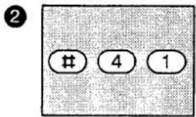 PANASONIC KXF2710 - Modification du code d'activation à distance du télécopieur - 2