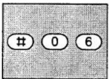 PANASONIC KXF2710 - Réglage du nombre de sonneries en mode téléphone/télécopieur - 3