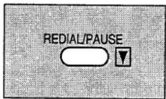 PANASONIC KXF2710 - Touche PAUSE - 1