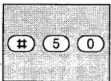 PANASONIC KXF2710 - Réglage de l'alarme de la boîte aux lettres - 3