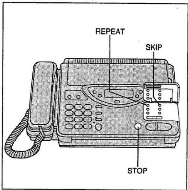 PANASONIC KXF2710 - Fonctions susceptibles d'être utilisées en mode de lecture \_\_\_\_ - 1