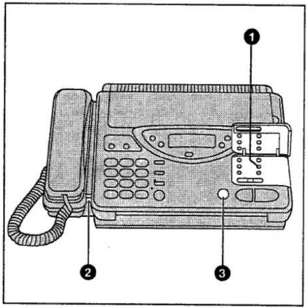 PANASONIC KXF2710 - Enregistrement d'une note - 1