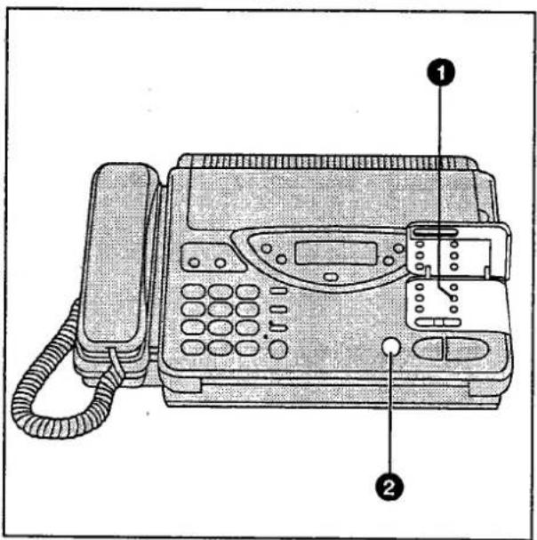 PANASONIC KXF2710 - Enregistrement d'une conversation téléphonique. - 1
