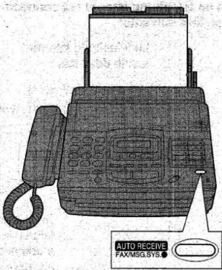 PANASONIC KXF1820 - Utilisation du mode TEL/FAX - 1