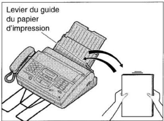 PANASONIC KXF1820 - Addition de papier dans le bac - 1