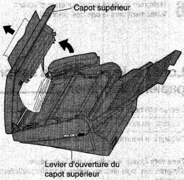 PANASONIC KXF1820 - Dégagement d'un bourrage de document - 1