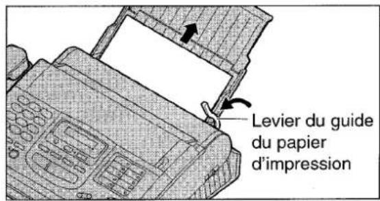 PANASONIC KXF1820 - Lorsque le bourrage s'est produit pres de l'entrée du papier à imprimer - 1