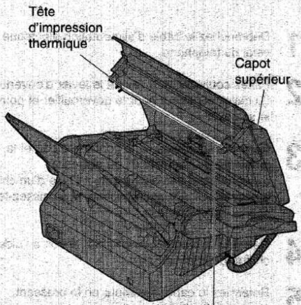 PANASONIC KXF1820 - Nettoyage de la tete d'impression thermique - 1