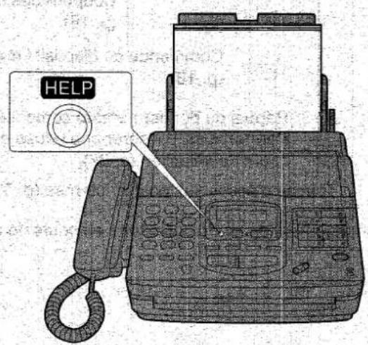 PANASONIC KXF1820 - Fonction d'assistance - 1