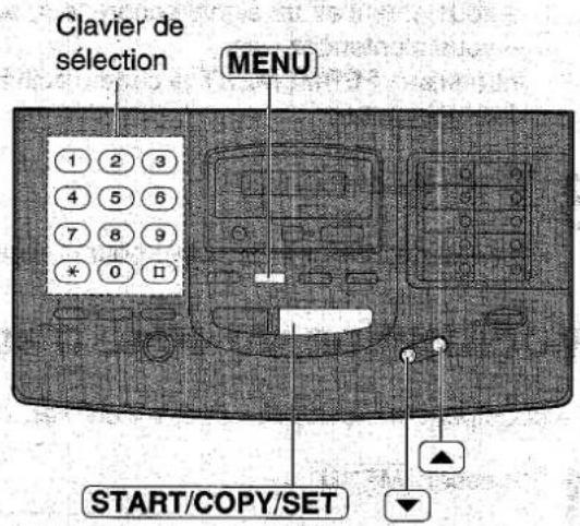 PANASONIC KXF1820 - Configuration de la fonction de blocage - 3
