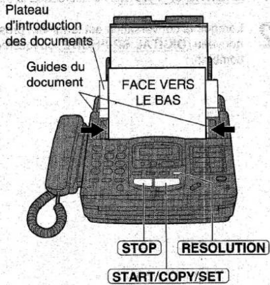 PANASONIC KXF1820 - Exécution d'une copie - 1