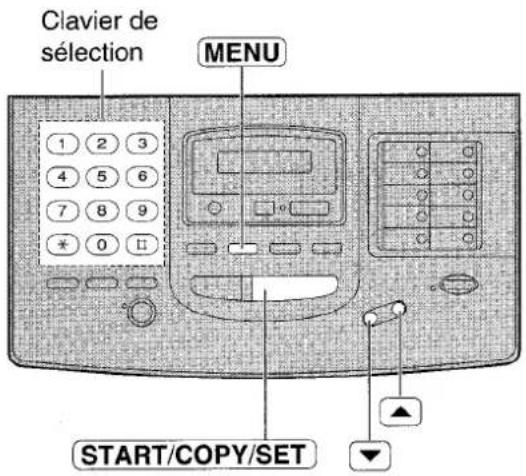 PANASONIC KXF1820 - Pour programmer un taux de réduction, procédez de la manière suivante: - 2
