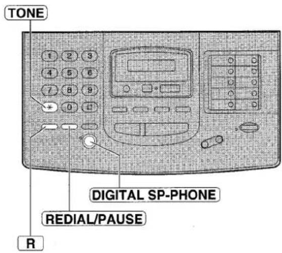 PANASONIC KXF1820 - Touche R - 1