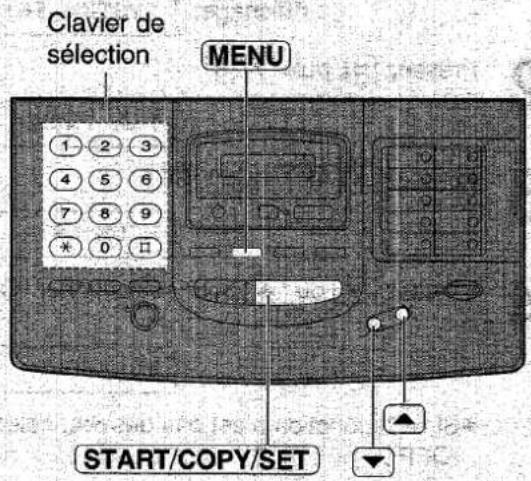 PANASONIC KXF1820 - Retour aux paramètres par défaut - 1