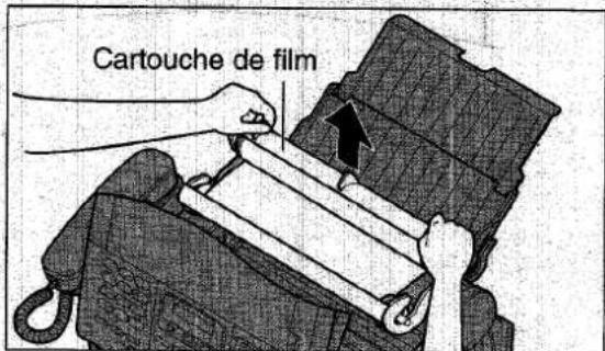 PANASONIC KXF1820 - Si le bourrage s'est produit sous la cartouche de film de transfert - 3