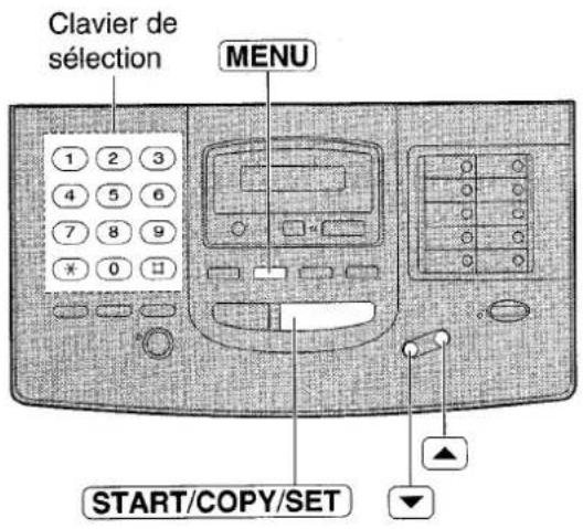 PANASONIC KXF1820 - Pour programmer un taux de réduction, procédez de la manière suivante: - 1