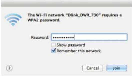 D-LINK DHPW611AV - Connexion à un réseau sans fil Utilisation du SE Mac - 3