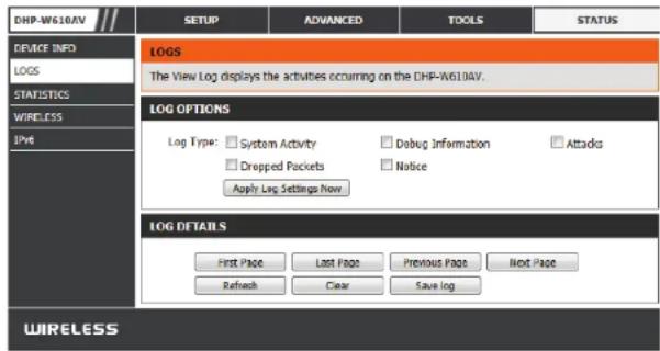 D-LINK DHPW611AV - Journaux - 1