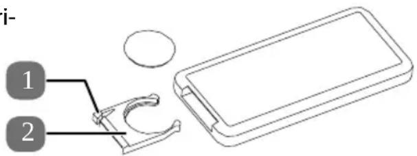 MEDION MD17830 - Placera batterier ifj arrkontrollen - 1
