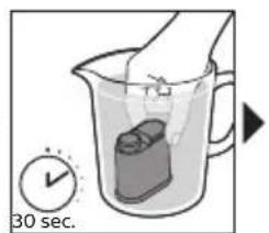 PHILIPS Series 2200 EP2220 - Activación del filtró de agua AquaClean (5 min) - 4