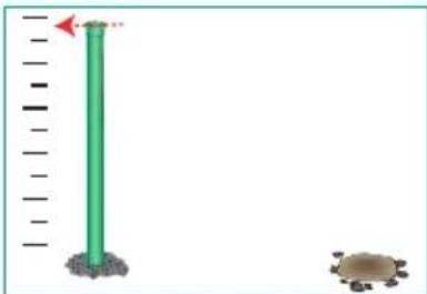 Giardino 9800200 - Placer le premier piquet/panneau - 1