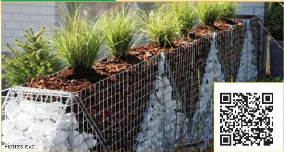 Giardino 5150587 - Gabions et mur de pierres - 1