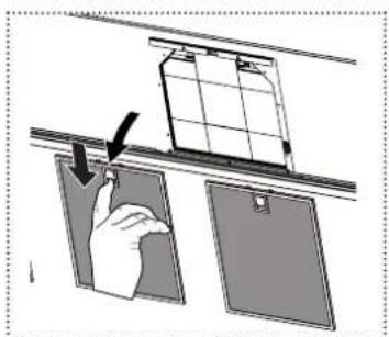 FRANKE FS TS 606 W XS - Changing the odour filter - 2