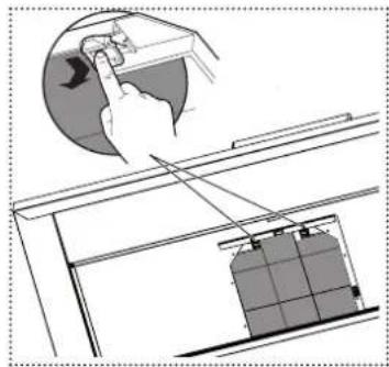 FRANKE FS TS 606 W XS - Changing the odour filter - 3