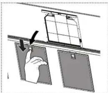 FRANKE FS TS 606 W XS - Geurfilter verwangen - 2