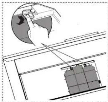 FRANKE FS TS 606 W XS - Sustitución del filtró de eliminación de olores - 3