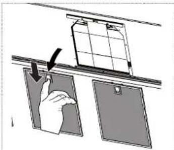 FRANKE FS TS 606 W XS - Pulizia del filtro antigrasso - 2