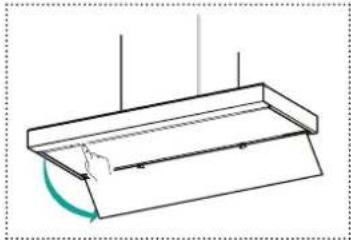 FRANKE FS TS 606 W XS - Trocar o filtro de cheiros - 1
