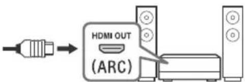 SONY KD49XG9005 - • HDMI IN 3 ARC (Audio Return Channel) - 1