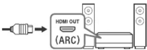 SONY KD49XG9005 - • HDMI IN 3 ARC (Audio Return Channel) - 1
