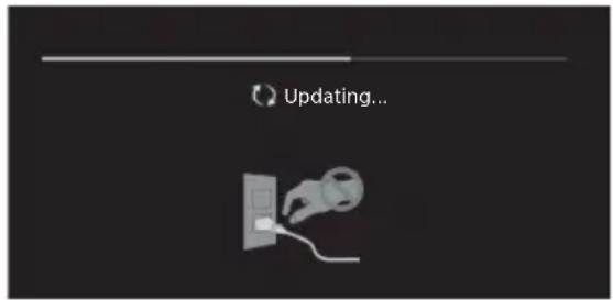 SONY KD49XG9005 - When [A new TV system software update is available...] message is displayed. - 1