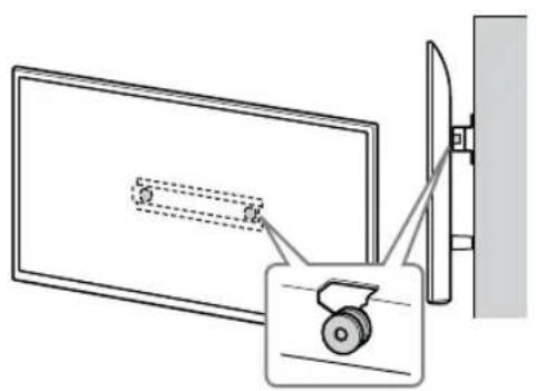 SONY KD55XG8096 - Montera TV:n på basen eller basadaptern. - 4
