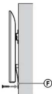 SONY KD55XG8096 - Verhindern Sie, dass sich die Unterseite des Fernsehgeräts bewegt. - 2