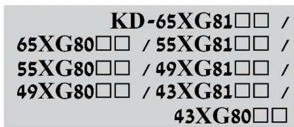 SONY KD55XG8096 - Zakupce - 2