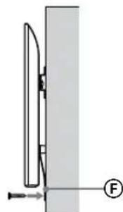 SONY KD55XG8096 - Voorkom dat de onderkant van de tvGaat bewegen. - 2