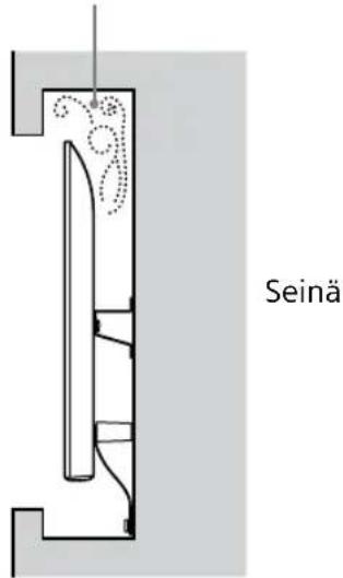 SONY KD55XG8096 - Leun nicht op en hang nicht aan de tv. - 1